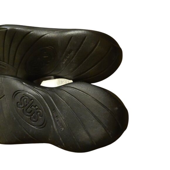 SAS Sandals Size 8M Nudu Slide White/Silver Comfort Slide On Grandma Core - Picture 16 of 16